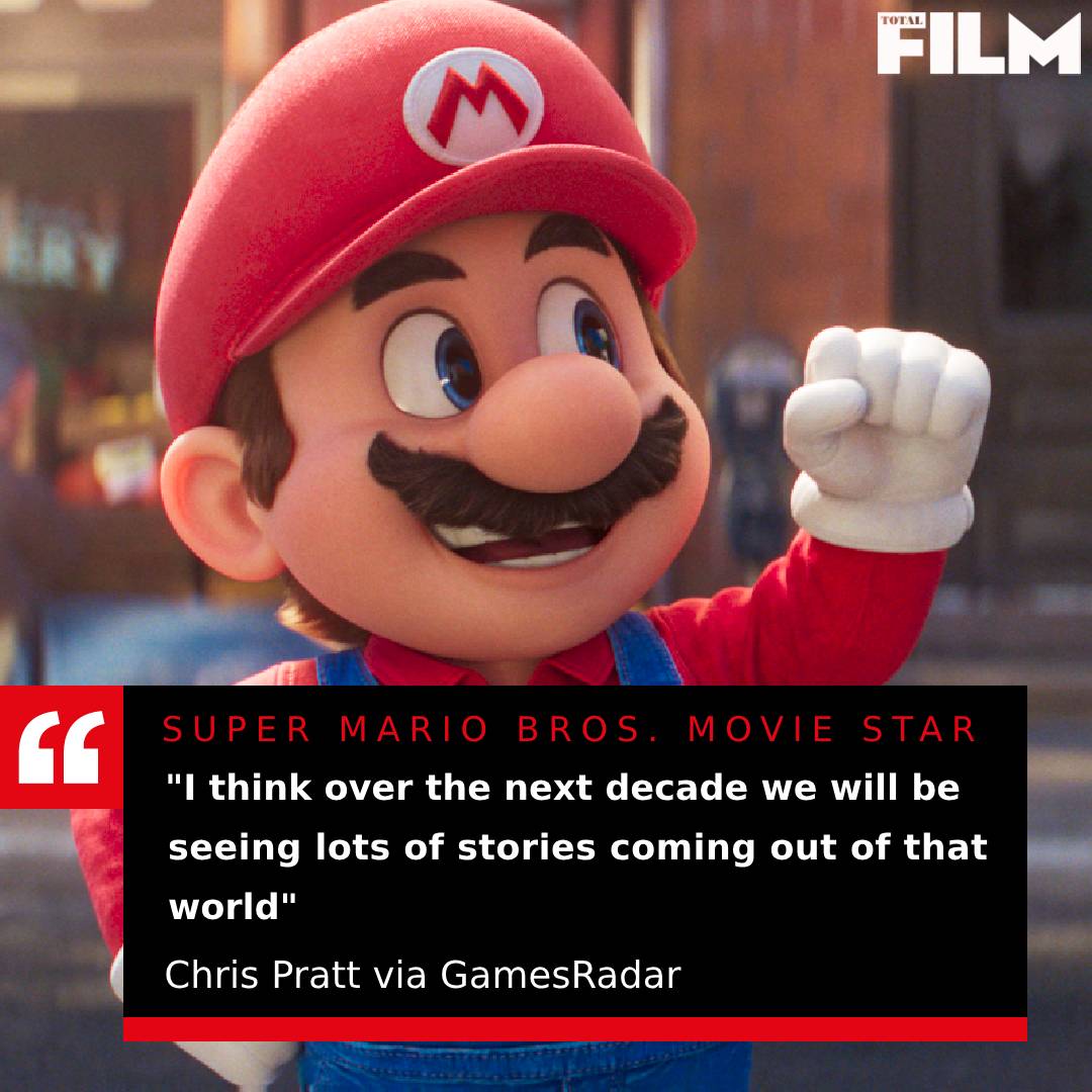 Chris Pratt says many more Super Mario movies are likely on the way 👀🍄 Read more here >>> trib.al/fLHpnTO