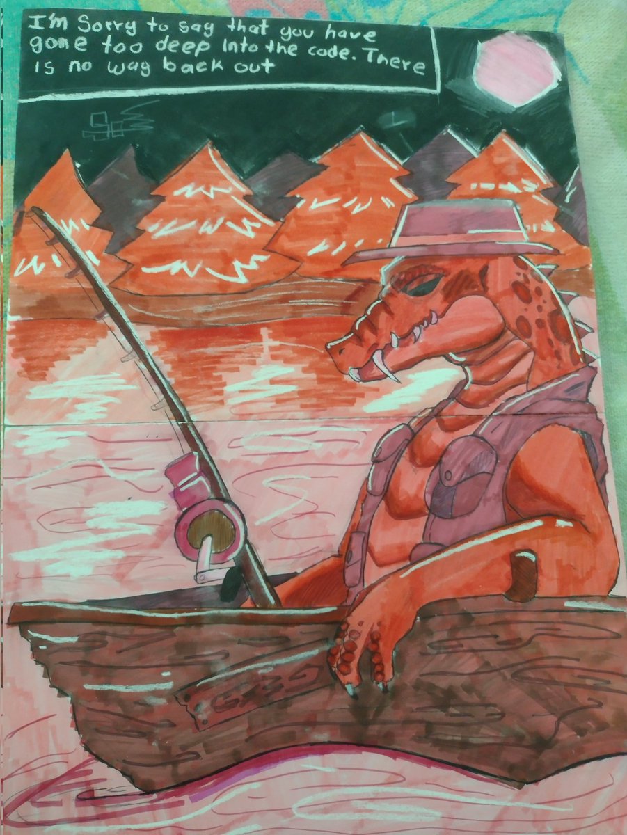 Gato_De_Arroz's tweet photo. Un poco de Fnaf ya hace falta ๐ฃ๏ธ
#Fnaf #EasterEgg #FnafUcn #Fanart #TraditionalArt #OldManConsequences https://t.co/MZZpXSfVoh