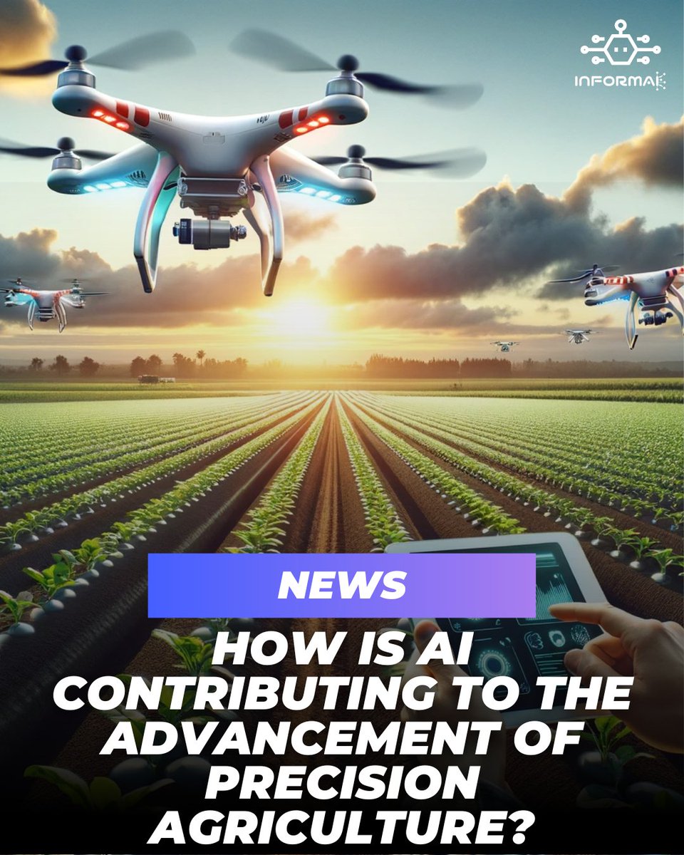 Nform_AI's tweet photo. 🌾 AI is transforming agriculture! Discover how smart farming techniques are boosting yields and reducing waste. #PrecisionAgriculture #AIinFarming https://t.co/Gq4qgHuYSe