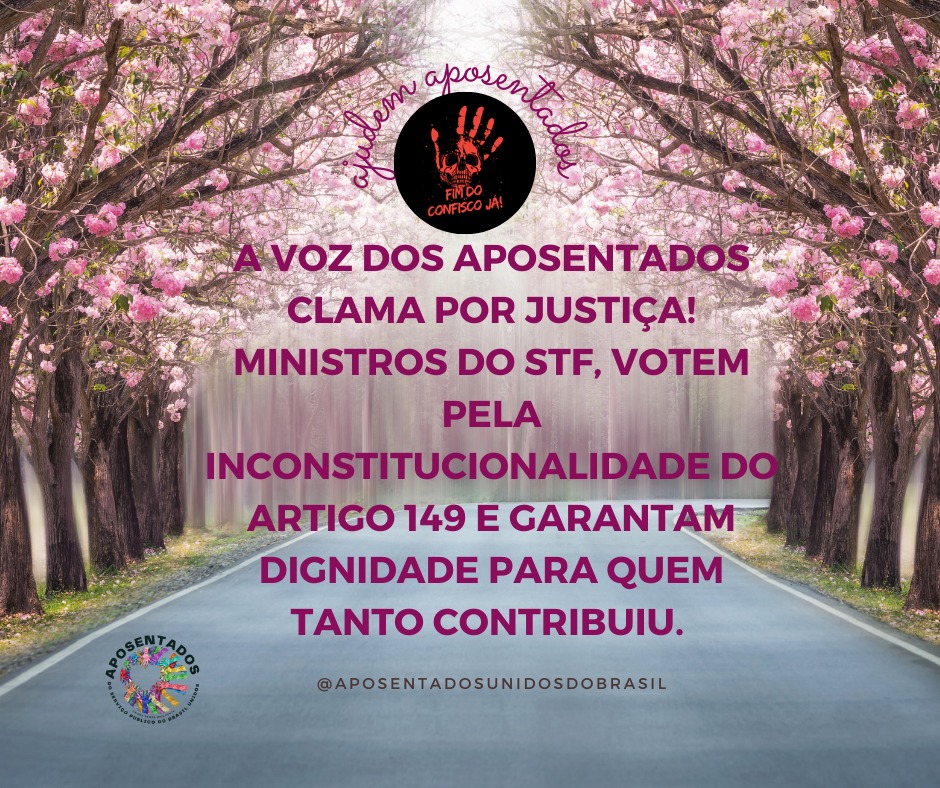 AmoraesBah's tweet photo. @CelsoGiannazi Valorizem os direitos dos aposentados! Srs. Ministros, é crucial julgar o art. 149 da EC103/19 como inconstitucional para uma velhice justa.
@nunesmarquesK
@MinAMendonca
@Cristianozaninm
@FlavioDino
👇
Dignidade Já
#JustiçaParaAposentados https://t.co/hfOkzIlJu3