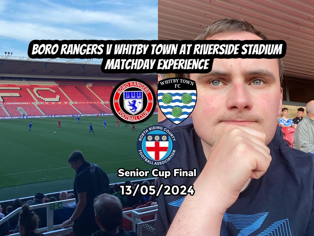 Tonight’s trip to the Riverside for the @NorthRidingFA Senior Cup Final between Boro Rangers and @WhitbyTownFC @MTCPODCAST @JoeSkelton10 @AdamGittingspt @NonLeagueCrowd @raineyjr89 youtu.be/pbf-U_qAvxc?si…