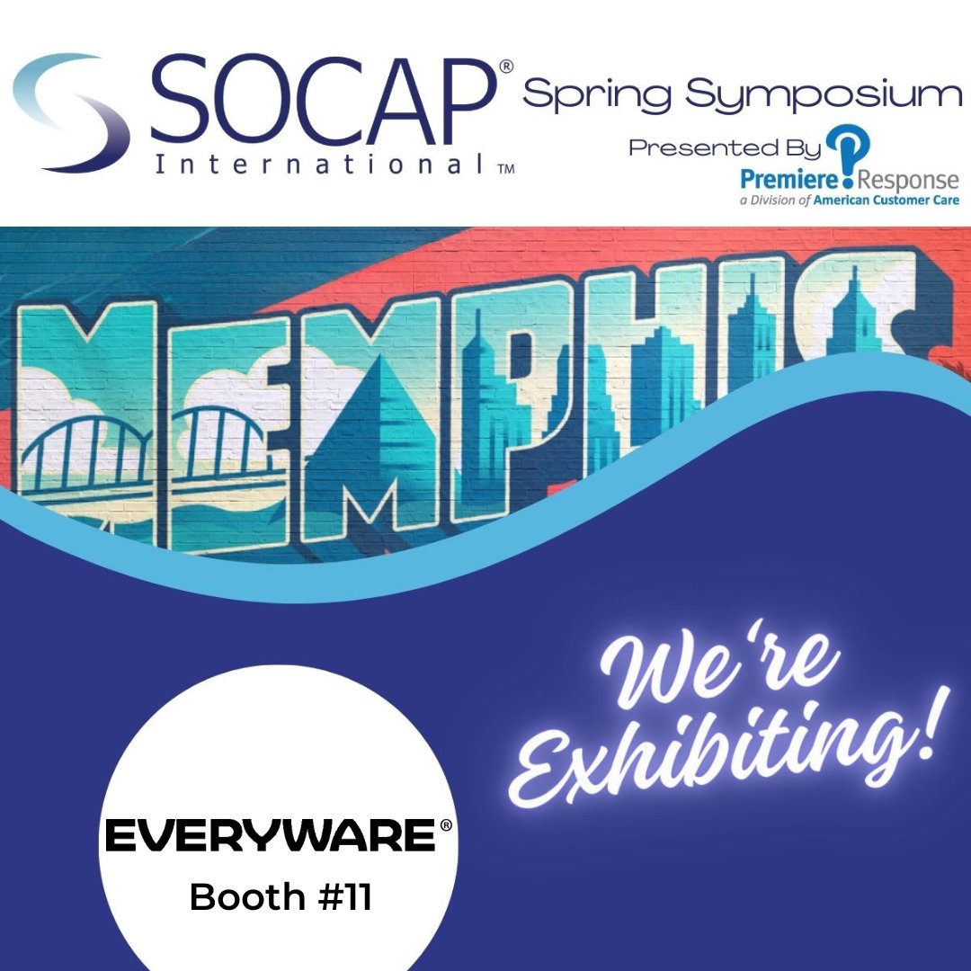 Are you on your way to Memphis for <a href="/SOCAP/">SOCAP International</a> Spring Symposium tomorrow? Stop by Booth #11 and discover how our secure text messaging and payment solutions can take your customer experience to the next level. We can't wait to see you there! #SOCAPSymposium #SOCAPPY 🌟📱💳