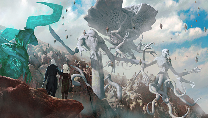 As we prepare for #MTGMH3, DailyMTG is republishing the stories from the Eldrazi story arc. Today has six stories from 'The Eldrazi Awaken' during our first visit to Zendikar, beginning with 'The Lithomancer' by Kelly Digges! magic.wizards.com/en/news/magic-…