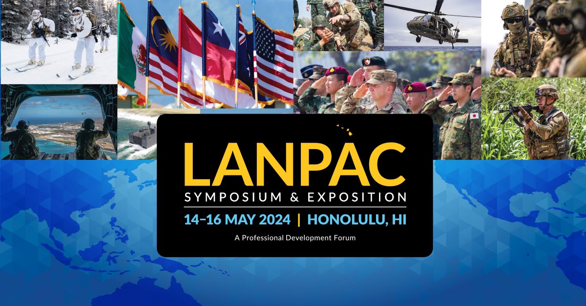 I am looking forward to attending, and speaking at, the LANPAC symposium this week. It is my first one! #LANPAC2024 @AUSAorg