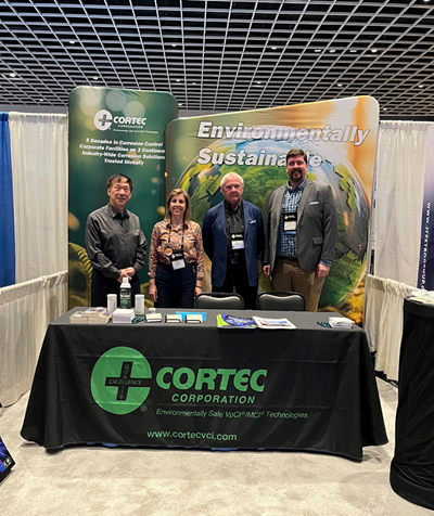 CortecCorp's tweet photo. Thanks to those of you who stopped by our booth at NISTM! Here’s a recap of our time at the international aboveground storage tank show: https://t.co/Tx8Guz1jld #Cortec #VCI #VpCI #corrosionprotection #ecofriendlyproducts #sustainability #manufacturing #assetprotection https://t.co/sCavA4xRUs