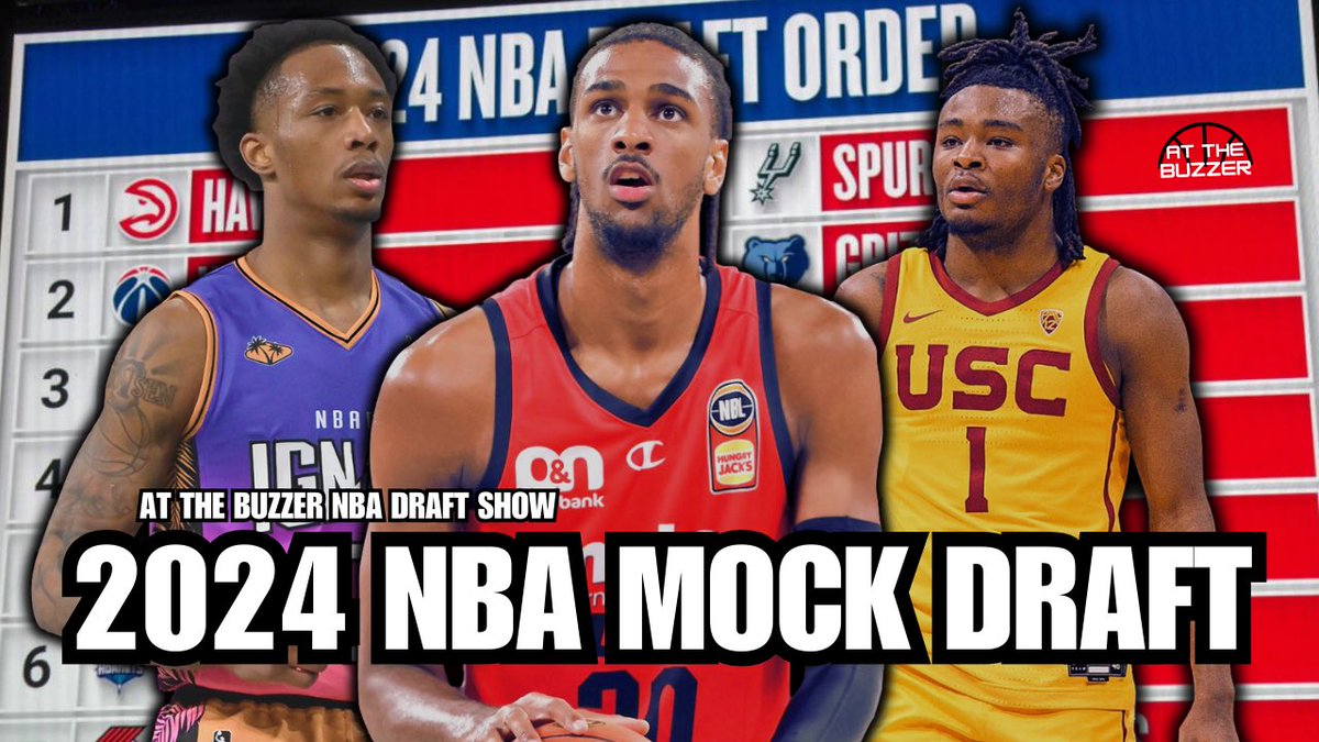 Post Lottery 2024 NBA Mock Draft where @Christian_Sov12 and I take turns making selections. Probably our best video yet.

VIDEO OUT NOW! Go check it out!