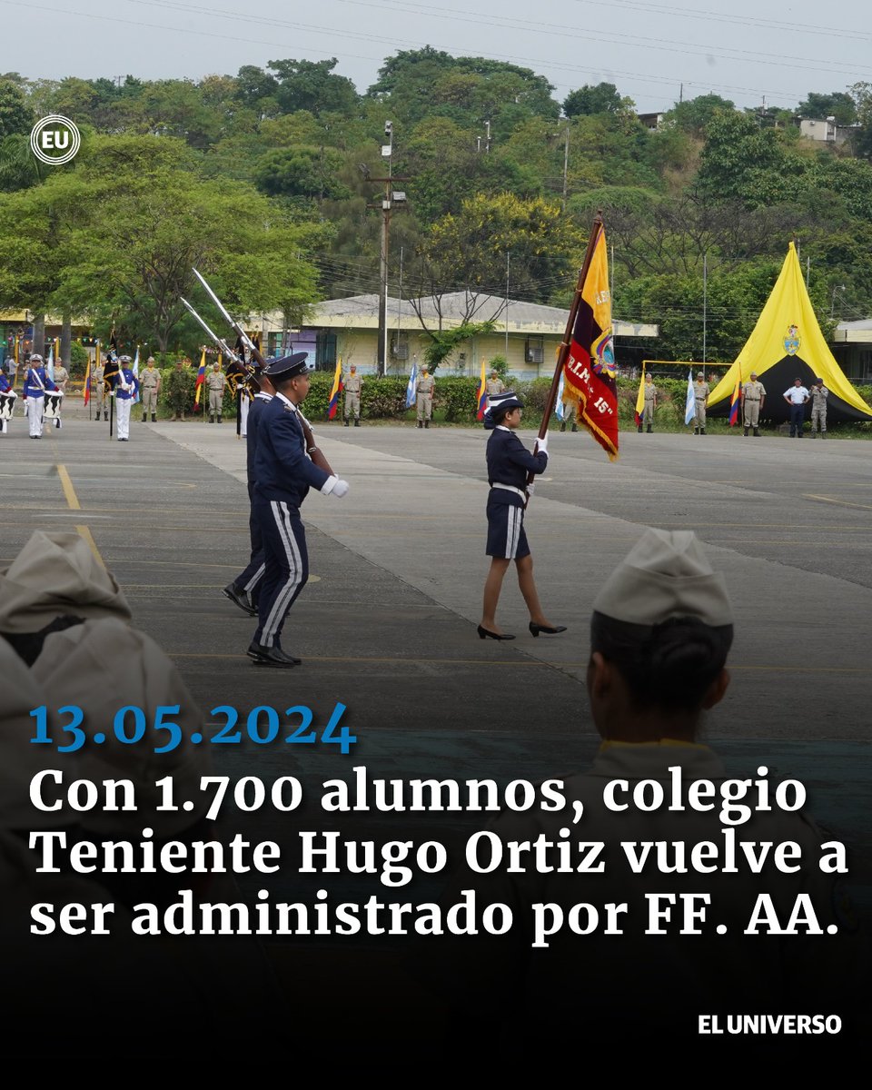 #TenienteHugoOrtiz | Durante nueve años fue un colegio fiscal administrado por el Ministerio de Educación; ahora la pensión costará $ 90. ow.ly/v45250RESYO