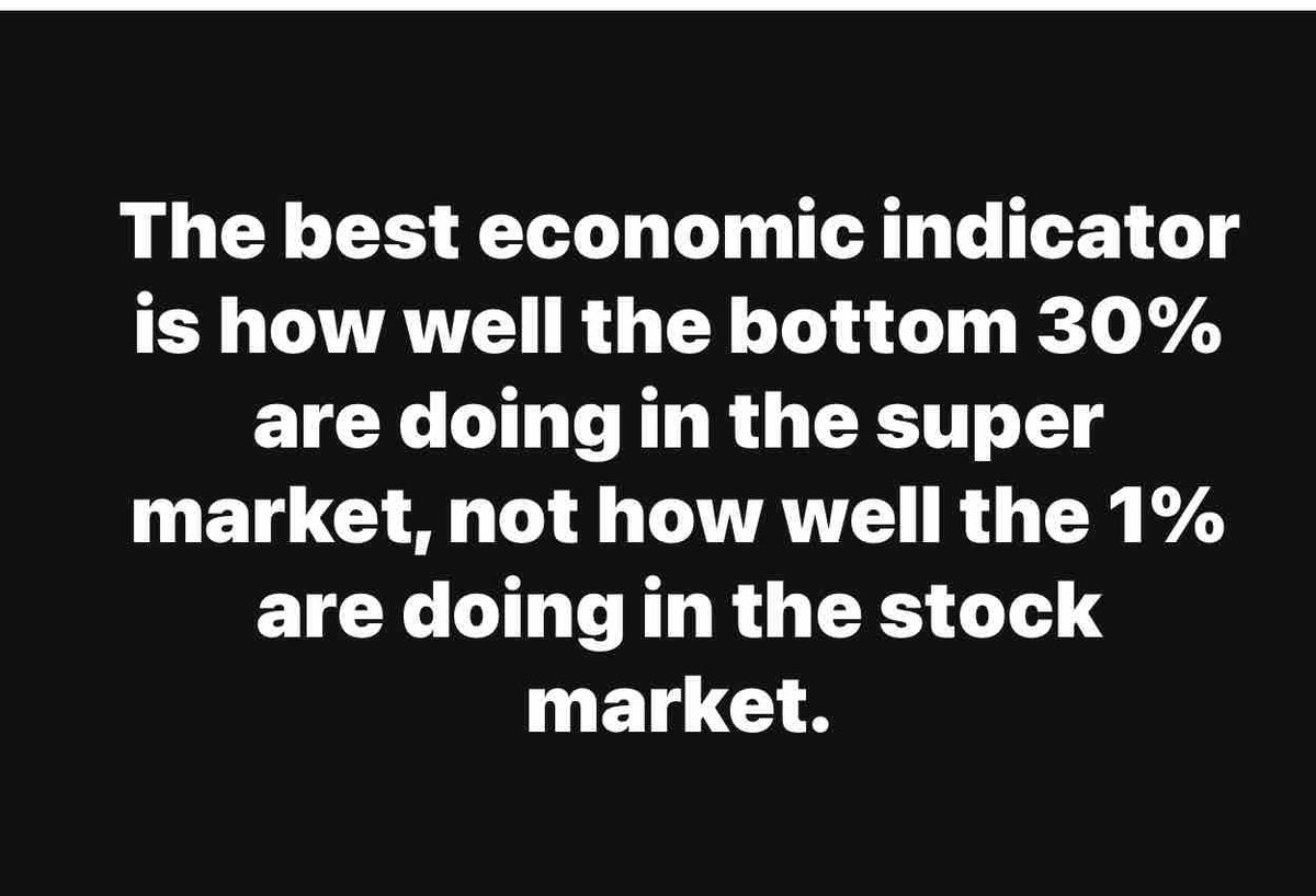 Always appreciate the wealthy boomers at Occupy Democrats posting DOW gains as an indicator of economic success. ✌️💙🇺🇸