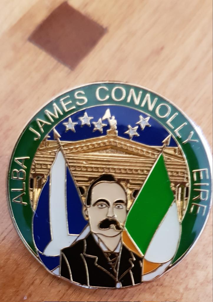 Just ordered two of these beauties from @CaltonBooks James Connolly was one of Scotland's greatest socialist sons who was murdered by the British sitting in a chair. I suppose Sunak would have approved of that.