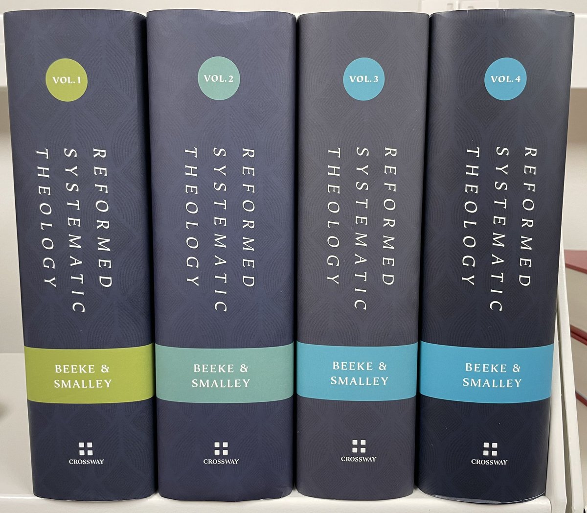 Congratulations to my friend @JoelBeeke & his colleague Paul Smalley on the completion& publication of their Reformed Systematic Theology @crossway Here’s what I said in my endorsement: “Joel Beeke’s and Paul Smalley’s fourth and final volume of their Reformed Systematic