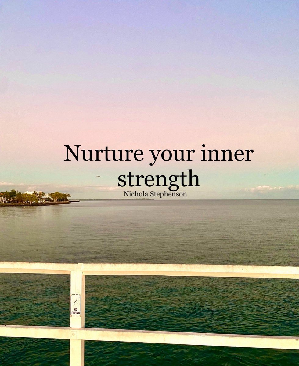 Nurture your inner strength 

#positive #mentalhealth #mindset #joytain #SuccessTRAIN #thinkbigsundaywithmarsha #thrivetogether