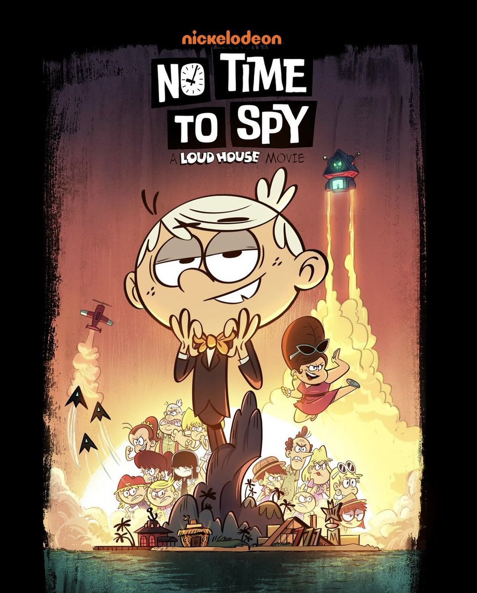 'NO TIME TO SPY: A LOUD HOUSE MOVIE' will premiere on Paramount+ on June 21.

The film will air on Nickelodeon the same day at 7PM.