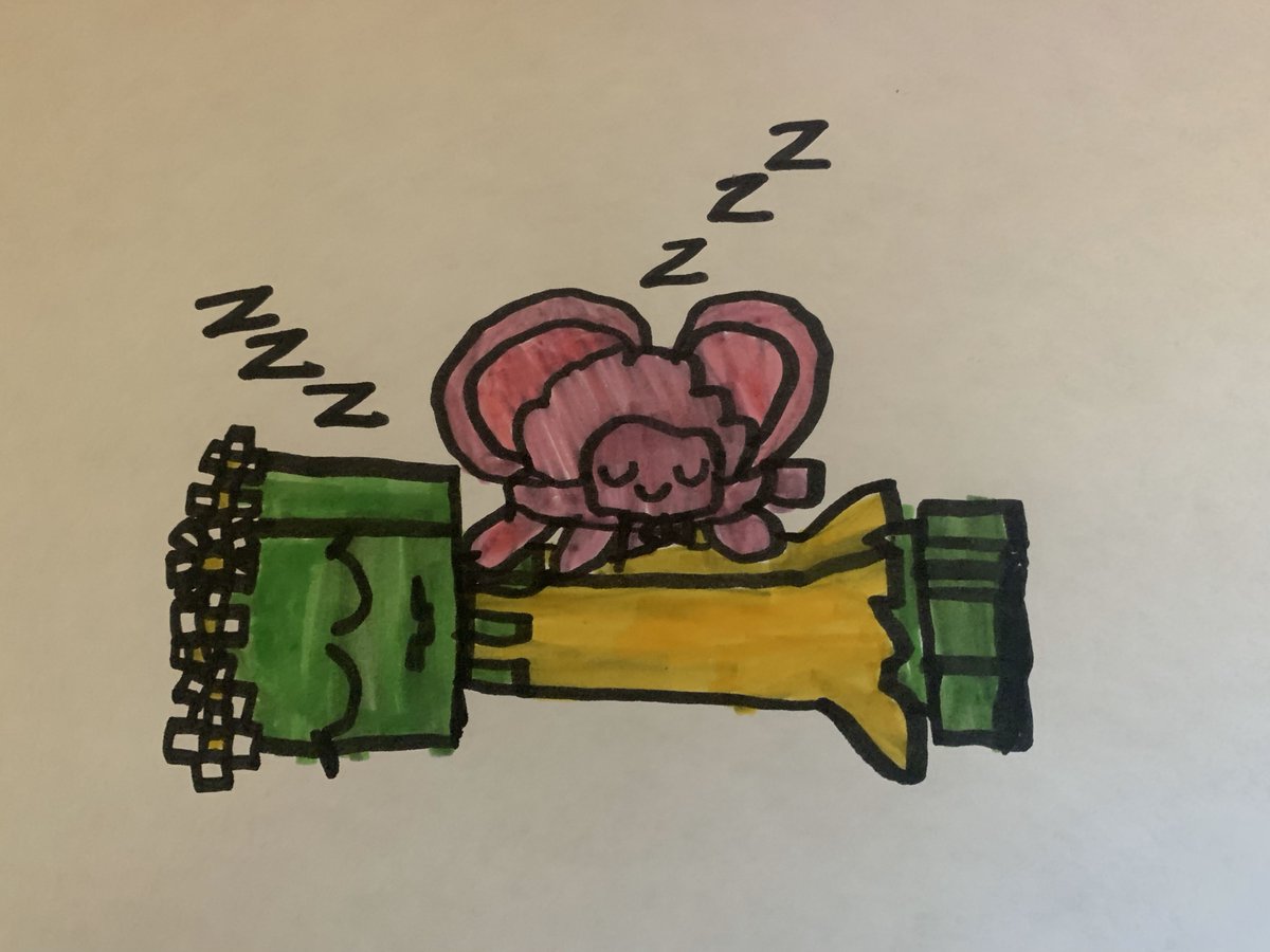 Bubbles and Meep Sleeping #zamination #adventuremode For @ParrotNoname and @HwyPrydmn