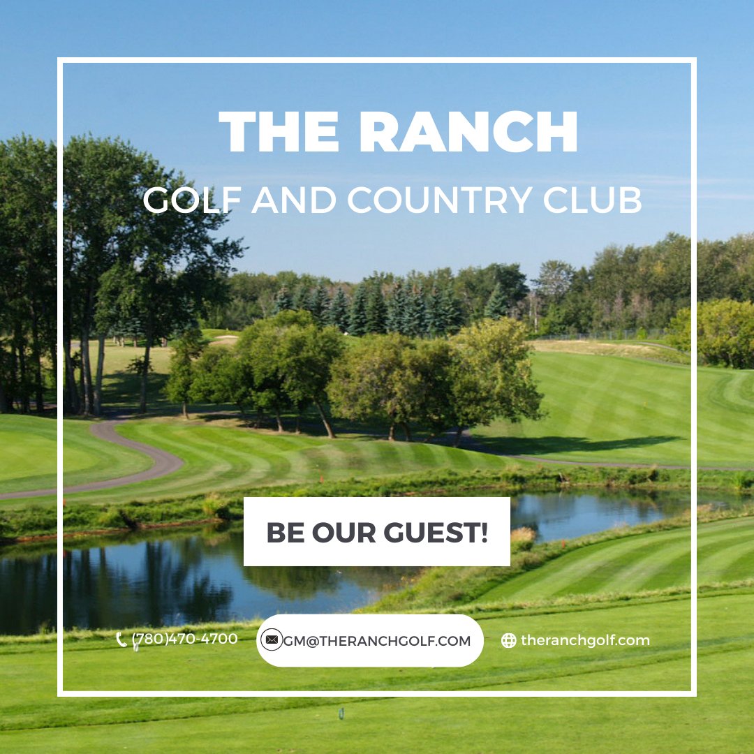 Hey! Are you looking for the perfect place to host your company or charity golf tournament this season?
Visit theranchgolf.com or email gm@theranchgolf.com for more information. 
Contact us to book yours now.

#yeggolf #Golf #ExploreEdmonton #RanchGolfYeg