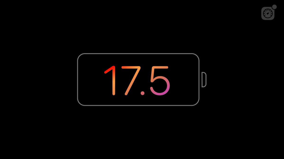 iOS 17.5 lasts in the Battery Test a bit longer (+0.42%) than iOS 17.4.1 for me.
Testing performed on an A14 and an A15 device, your results may vary. 
#iOS175 #iOS1741 #Battery