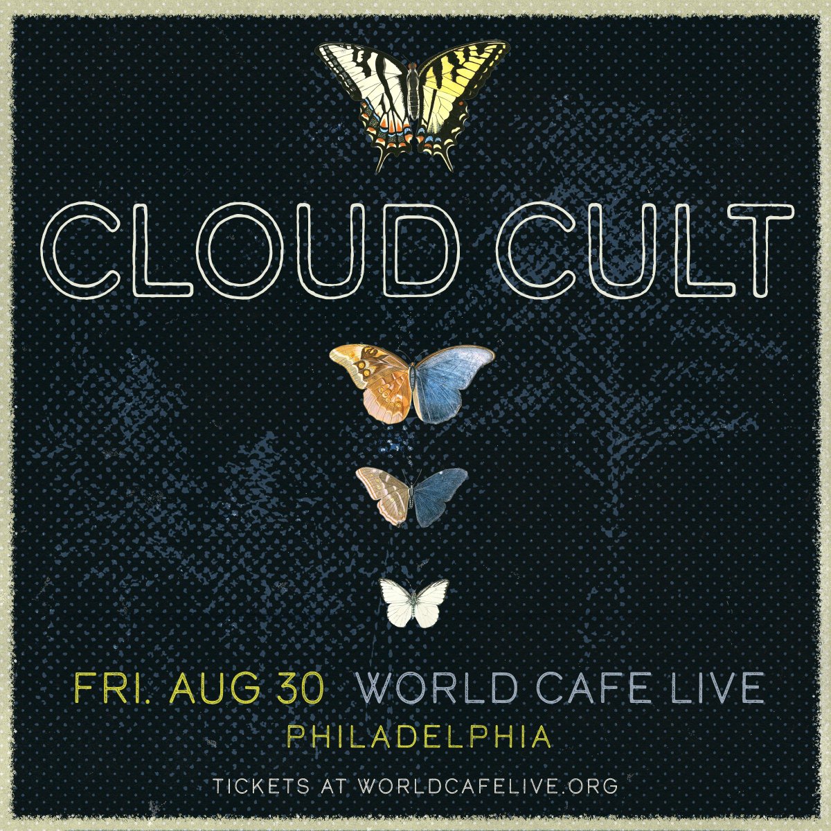 *Just Announced* Indie-chamber-rock group @CloudCult plays Philly on Friday, August 30! Don't miss what Pitchfork deemed 'insane genius' and NY Times called 'an invocation of the lifeforce' - tickets go on sale 10am Friday: tinyurl.com/4nsej742