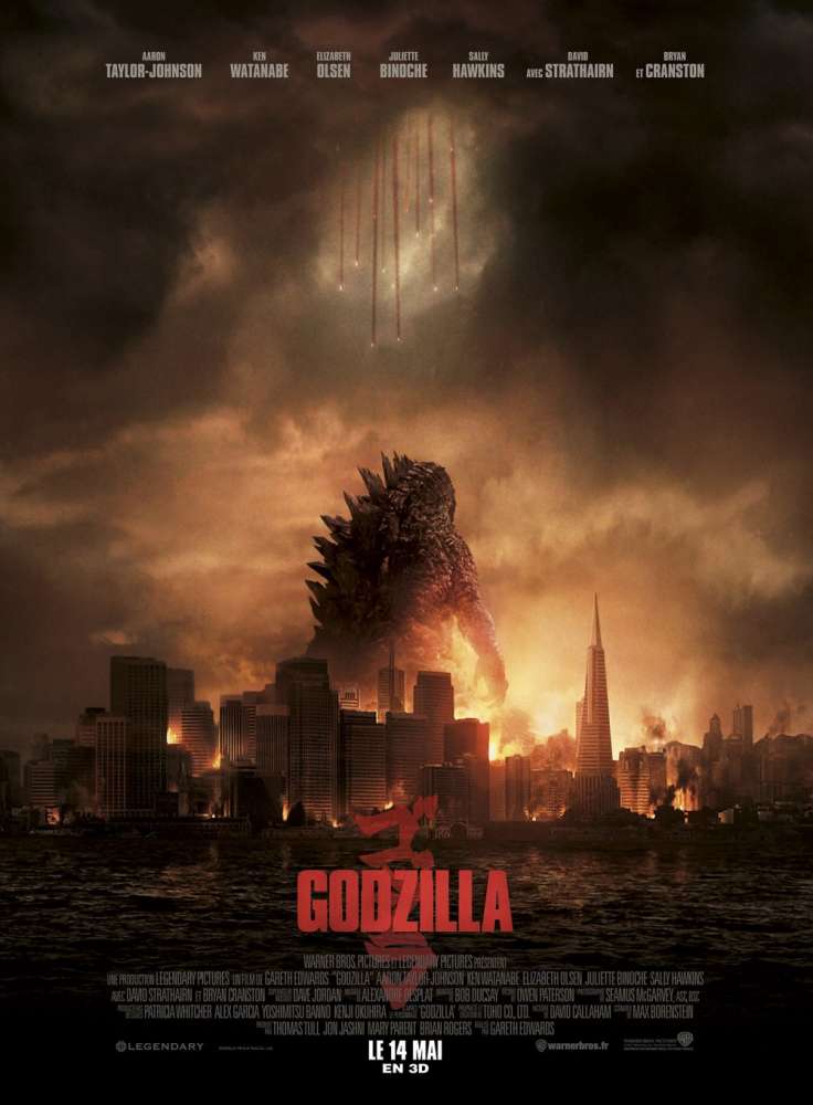 Godzilla est sorti ce jour il y a 10 ans (2014). #AaronTaylorJohnson #BryanCranston - #GarethEdwards choisirunfilm.fr/film/godzilla-…