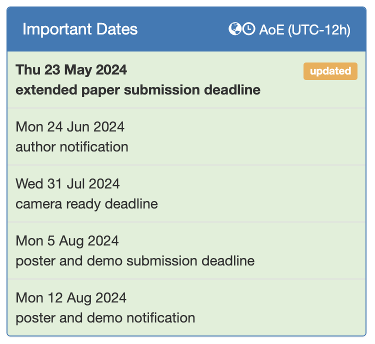 In other news: We extended our deadline by a week.

Please get your papers ready by May 23rd 23:59 AoE the absolute latest.

And, if you like <a href="/christophkirsch/">Christoph Kirsch</a>, our PC chair, submit a little early, maybe even this Thursday. 🤓
I am sure he'd appreciate it. 😀

🧑‍🔬✍️