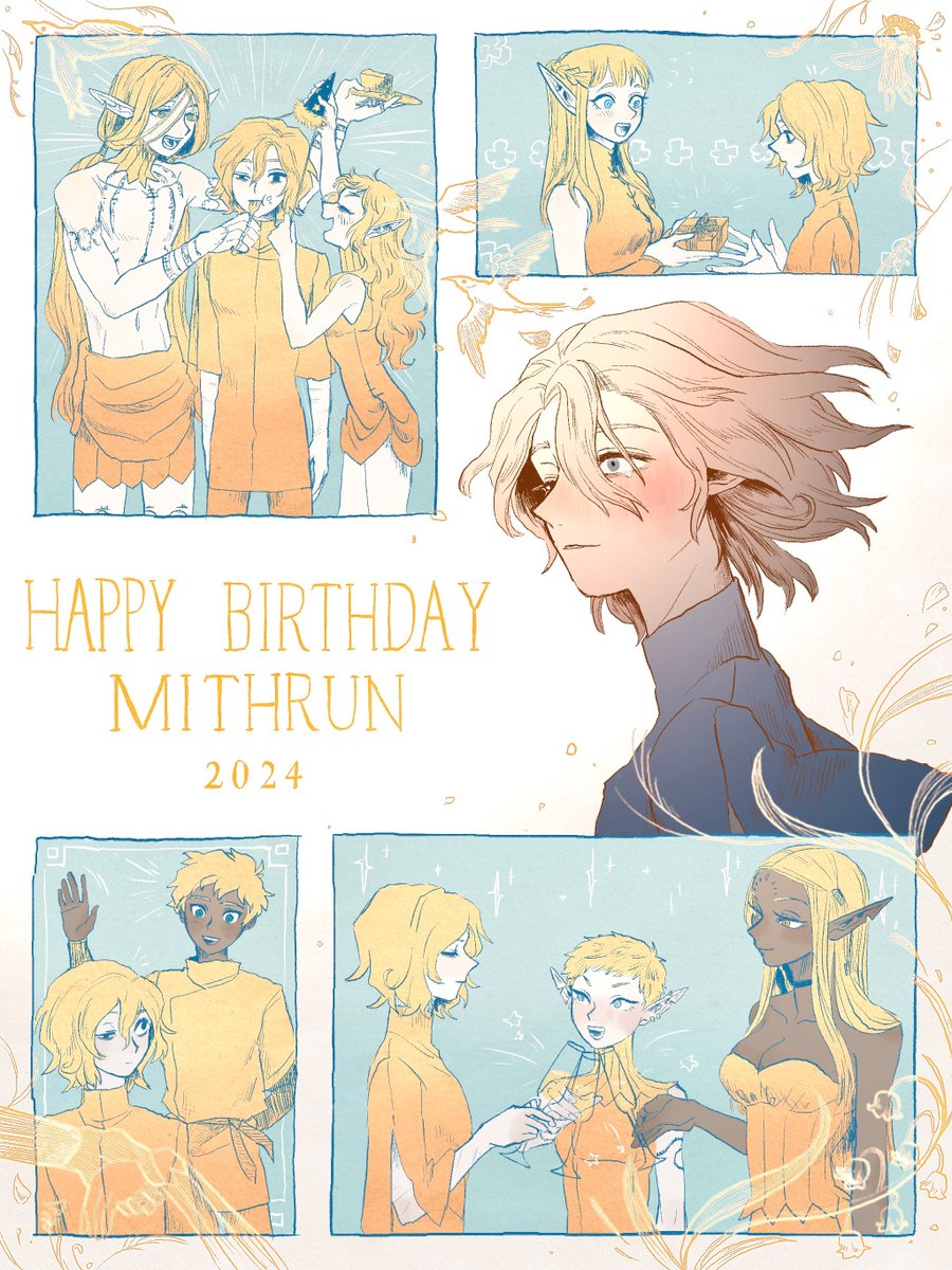 Happy belated birthday mithrun!🥳
 #ミスルン隊長誕生祭