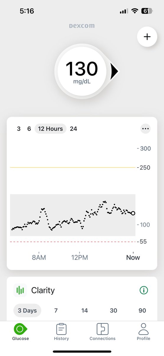 After 2 months of using the <a href="/dexcom/">Dexcom</a> g7 I had my first failed sensor right after applying it to my arm.  Didn't pair and after removing it looks like filament never went in the skin.  Called #dexcom and they sent replacement right out. Good numbers today #cysticfibrosis #diabetes