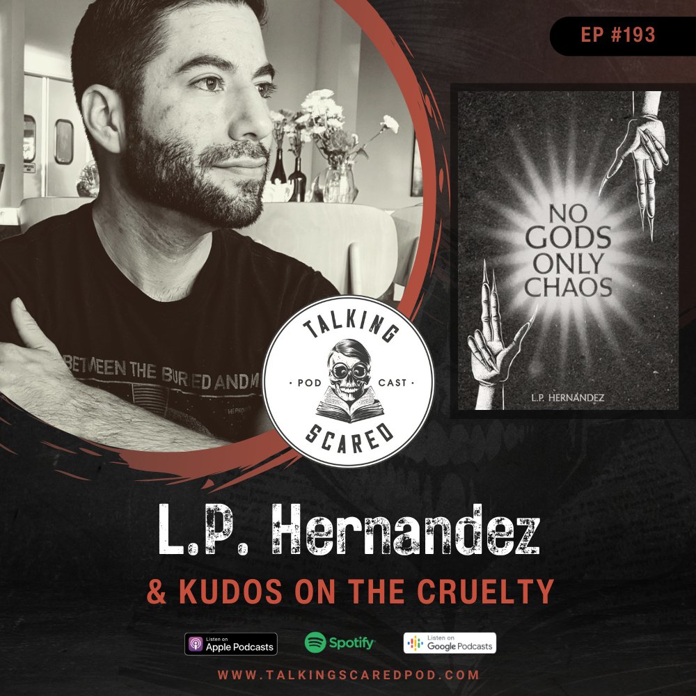Tomorrow's new episode features one of the best new writers I've had the privilege of reading @TheLPHernandez joins me for a conversation about IN THE VALLEY OF THE HEADLESS MEN, and his forthcoming collection, NO GODS, ONLY CHAOS Subscribe now - all podcast platforms