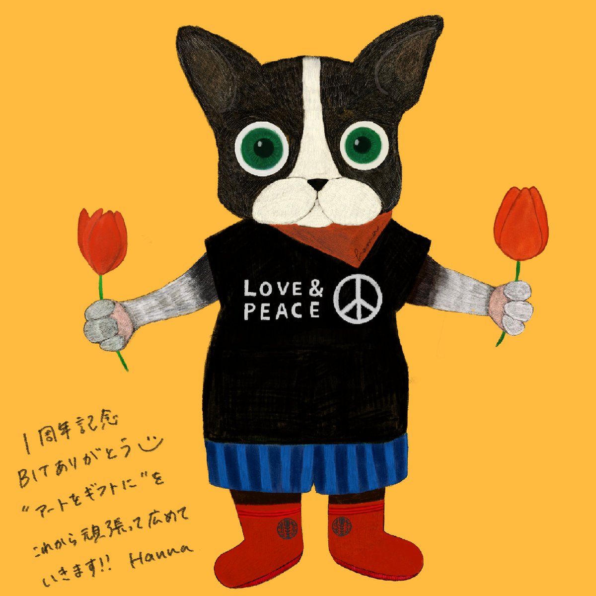 KenkuraNFT's tweet photo. ≪ハピバナリリース１周年記念≫
Hanna初のオークションを開催します。

日時⇩
5/17 22:00 ～ 24ｈ

価格⇩
0.01ETH～

購入特典⇩
ハピバナクリスタルアートパネル
（50cm×25cm）

bit特典⇩

オークションサイト⇩
https://t.co/bnOMMGtjQ2

ぜひ拡散、応援よろしくお願いします！！！