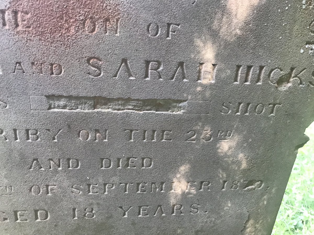 The headstone with a story to tell, in the Churchyard of St Edmund’s Church, Riby, Lincs. This tale could have come from the pen of @SophieMHistory herself! Thank you @YodaAtkinson!