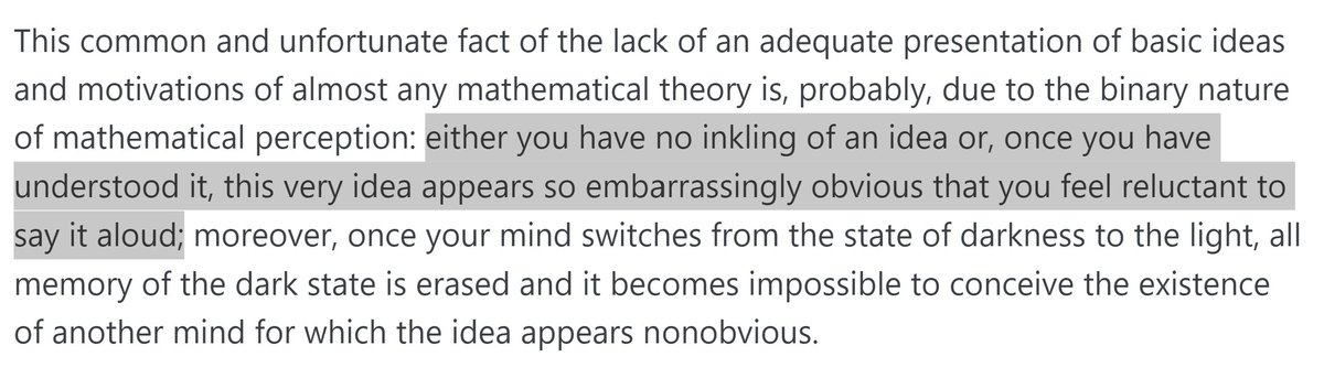 why do so many textbooks give lots of details, but so little insight or motivation? 

here's a quote from mathematician Mikhael Gromov (who won the Abel Prize in 2009) that explains the situation: