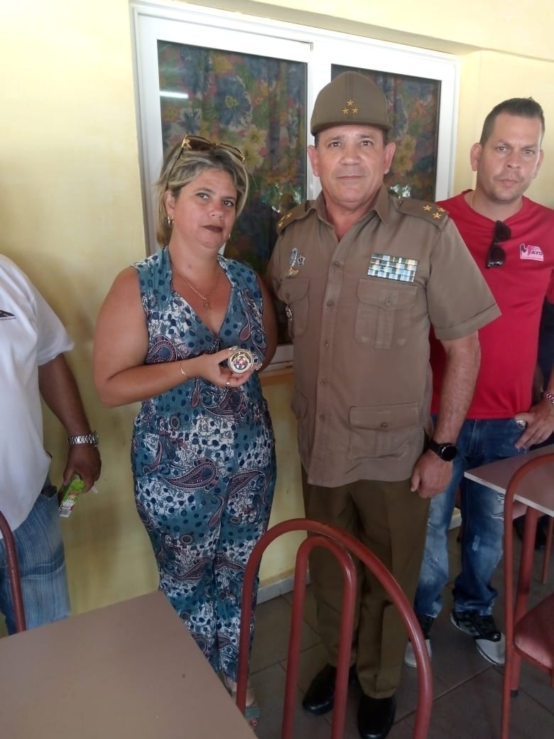 Es reconocido por parte del colegio de defensa nacional, el municipio, La empresa y el combinado por su participación activa en las 28 ediciones de preparar para la defensa #MatancerosEnVictoria #MatanzasdeGironal26