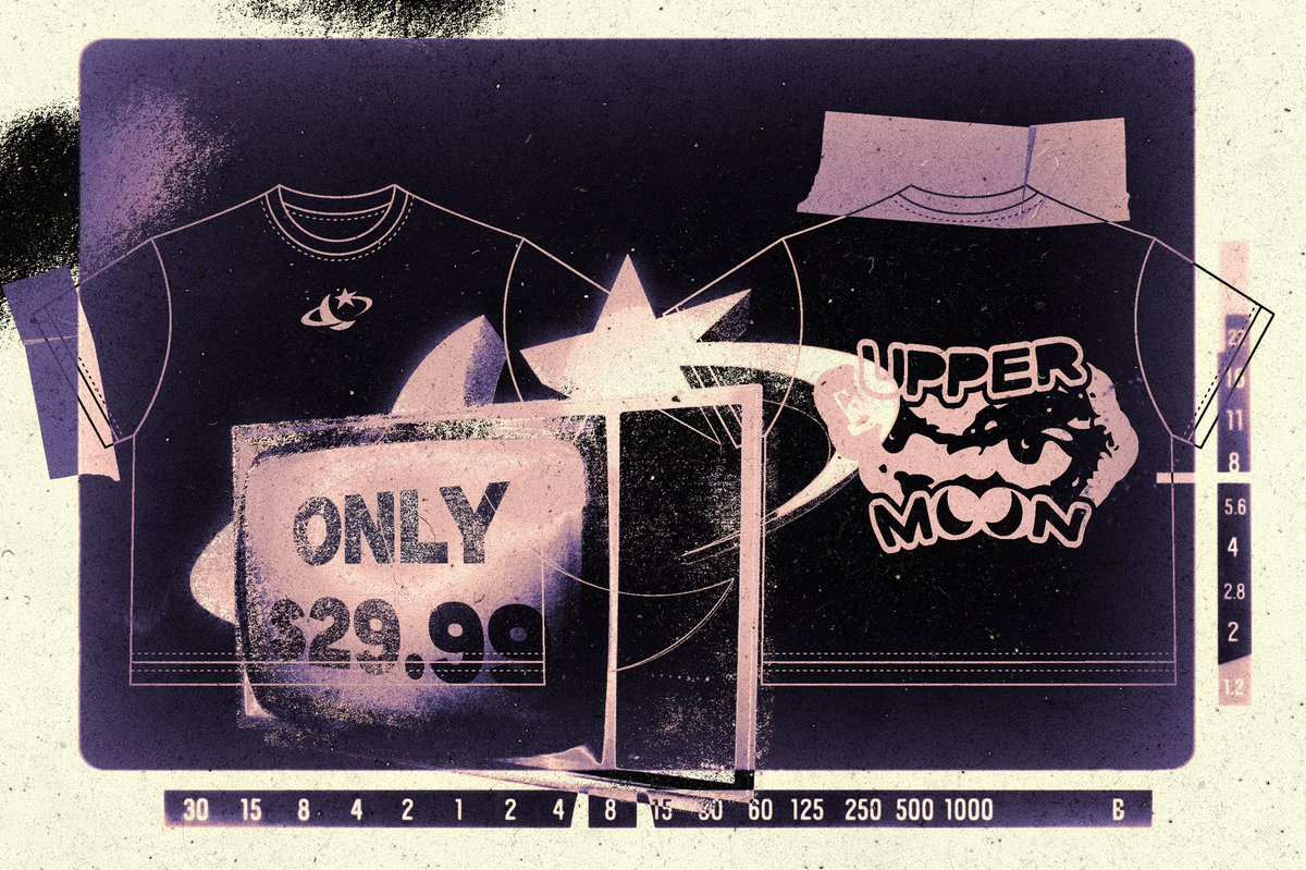 tshirt/ad for UPPERMOON

@UPPERMOON