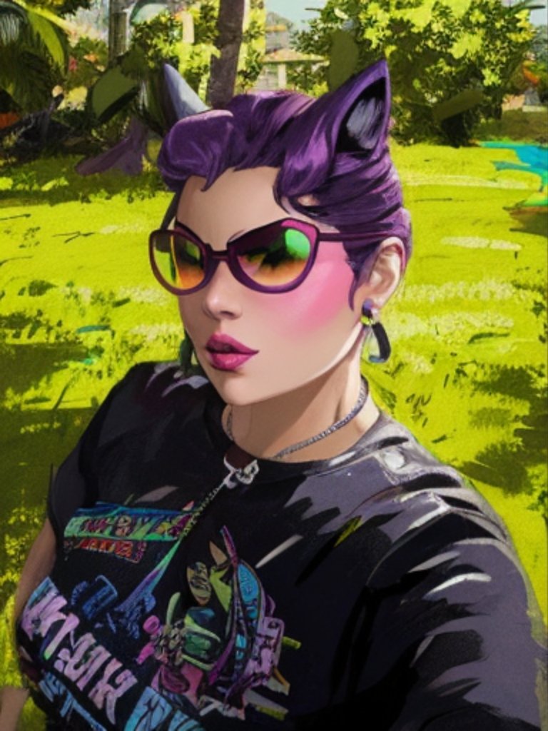 BrownsFanGurl's tweet image. Help. I&apos;m stuck in a #cartoon backyard. #aigirls #futurestuff