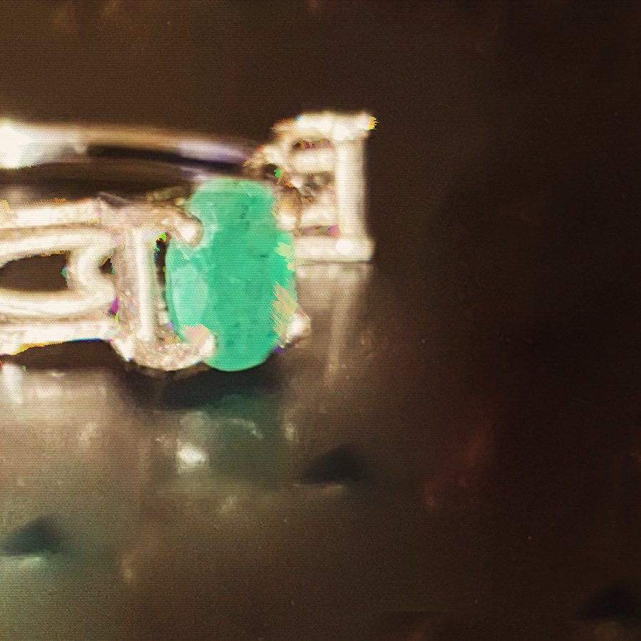 #ColombianEmerald #925Silver