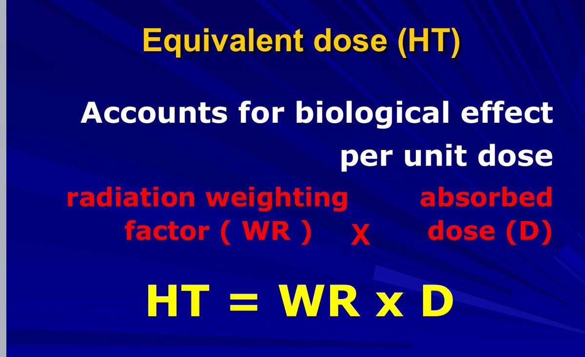 Shaman___S's tweet photo. مصطلحات دايم راجعها ولا تنساها 

effective Dose 
Absorbed Dose 
equivalent Dose 

سهله وأساسيه جدا جدا جدا 

وتجي بصيغ مختلفه ✅✅✅ https://t.co/0ngvYG45NE