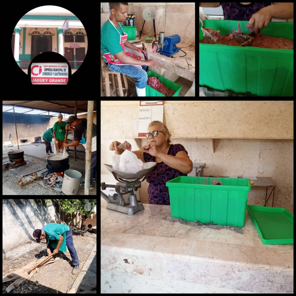 Procesos de producción y venta de alimentos resultado del trabajo de nuestro centro de elaboración El Emprendedor , empresa municipal de Comercio y Gastronomía en Jagüey Grande 🇨🇺 #MatancerosEnVictoria #MatanzasdeGironal26