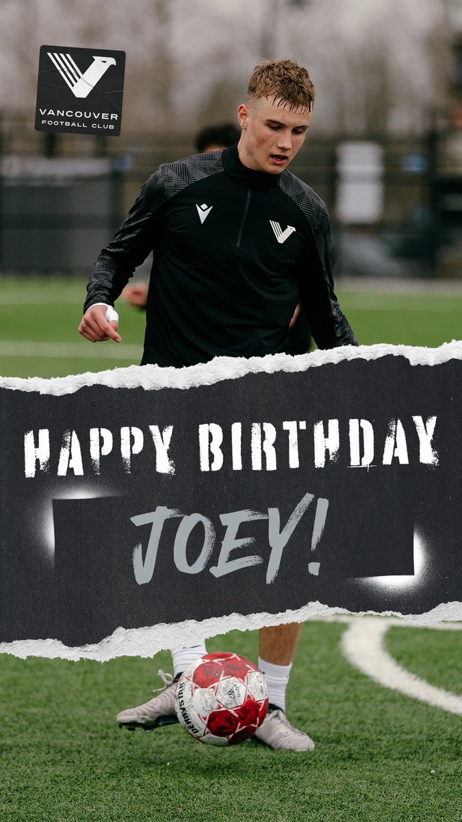 Happy Birthday Joey Buchanan! 🦅 #VancouverFC #CanPL
