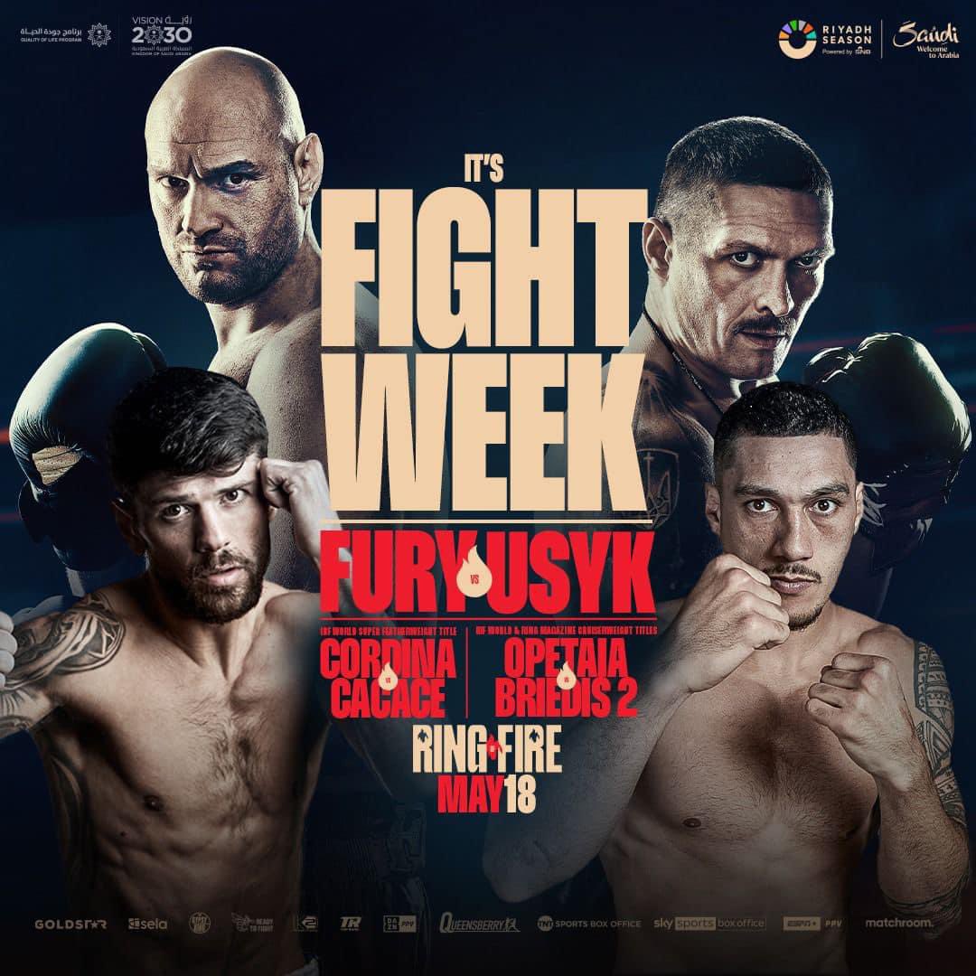 Fight week!! 🔥🔥