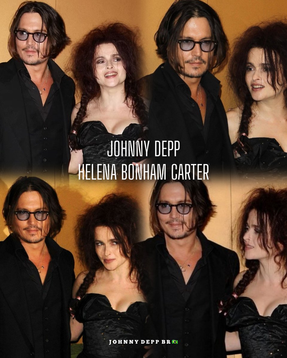 ✨️ Johnny Depp and Helena Bonham Carter. • Corpse Bride (2005) • Charlie and the Chocolate Factory (2005) • Sweeney Todd (2007) • Alice in Wonderland (2010) • Dark Shadows (2012) • The Lone Ranger (2013) • Alice Through The Looking Glass (2016)