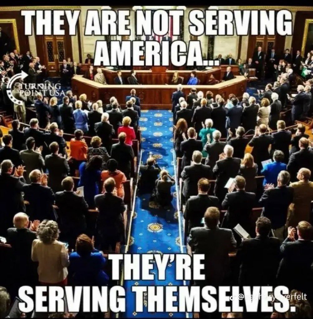It’s been this way far too long. We the People are sick of it. #AmericaFirst #TermLimits.