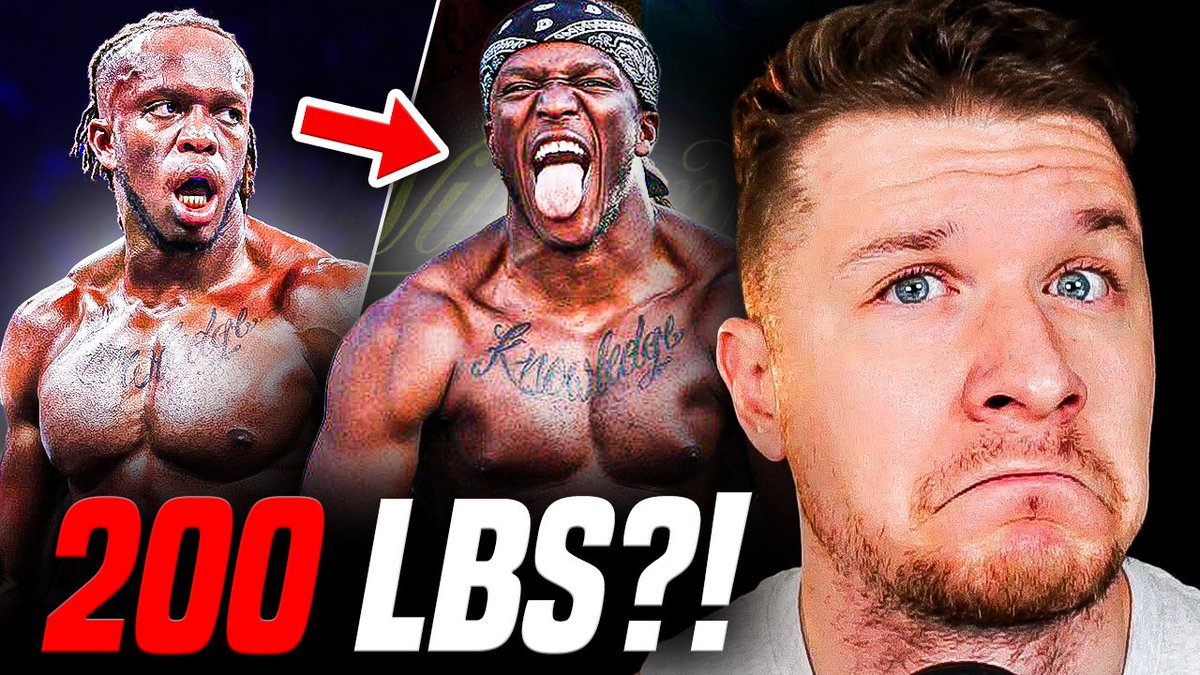 NEW VIDEO OUT NOW!! KSI Weighing 200 lbs For His RETURN Fight Can Only Mean One Thing.. youtu.be/VfYl9sCoV14