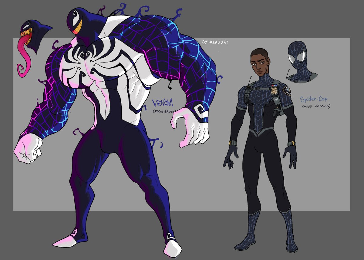 Venom and Miles from my AU