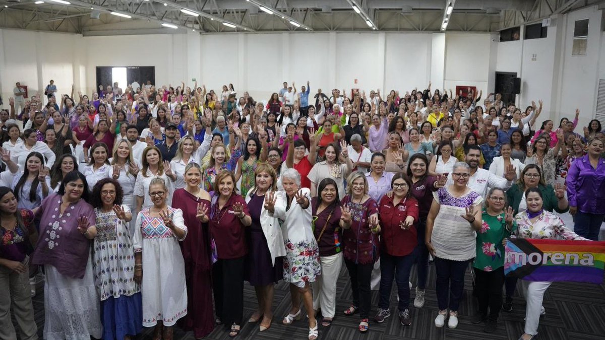 ¡Gracias, Mazatlán! Con gran emoción, celebramos el evento 'Diálogos por la Transformación: Feminismos y Revolución de los Cuidados'. Es un momento crucial para las mujeres, donde se deben garantizar sus derechos, necesidades y demandas. Con nuestra próxima Presidenta, la Dra.…