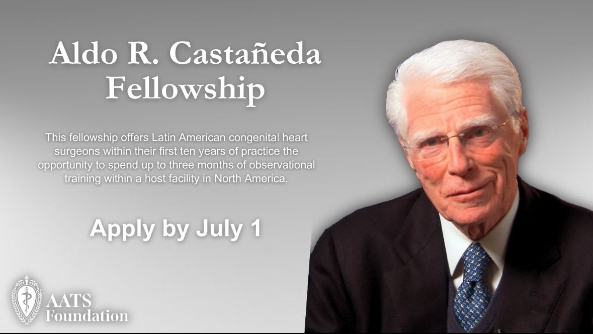 #Andean #LatinAmerica 🏔️has one of the highest #CHD #deaths in the world 🌎 YOU can make a difference! Apply to this opportunity that @AATSHQ offers to #Congenital #Heart #Surgeons in #LATAM aats.org/foundation/ald… @drhuerta @Minsa_Peru @EsSaludPeru @MaytaTristan