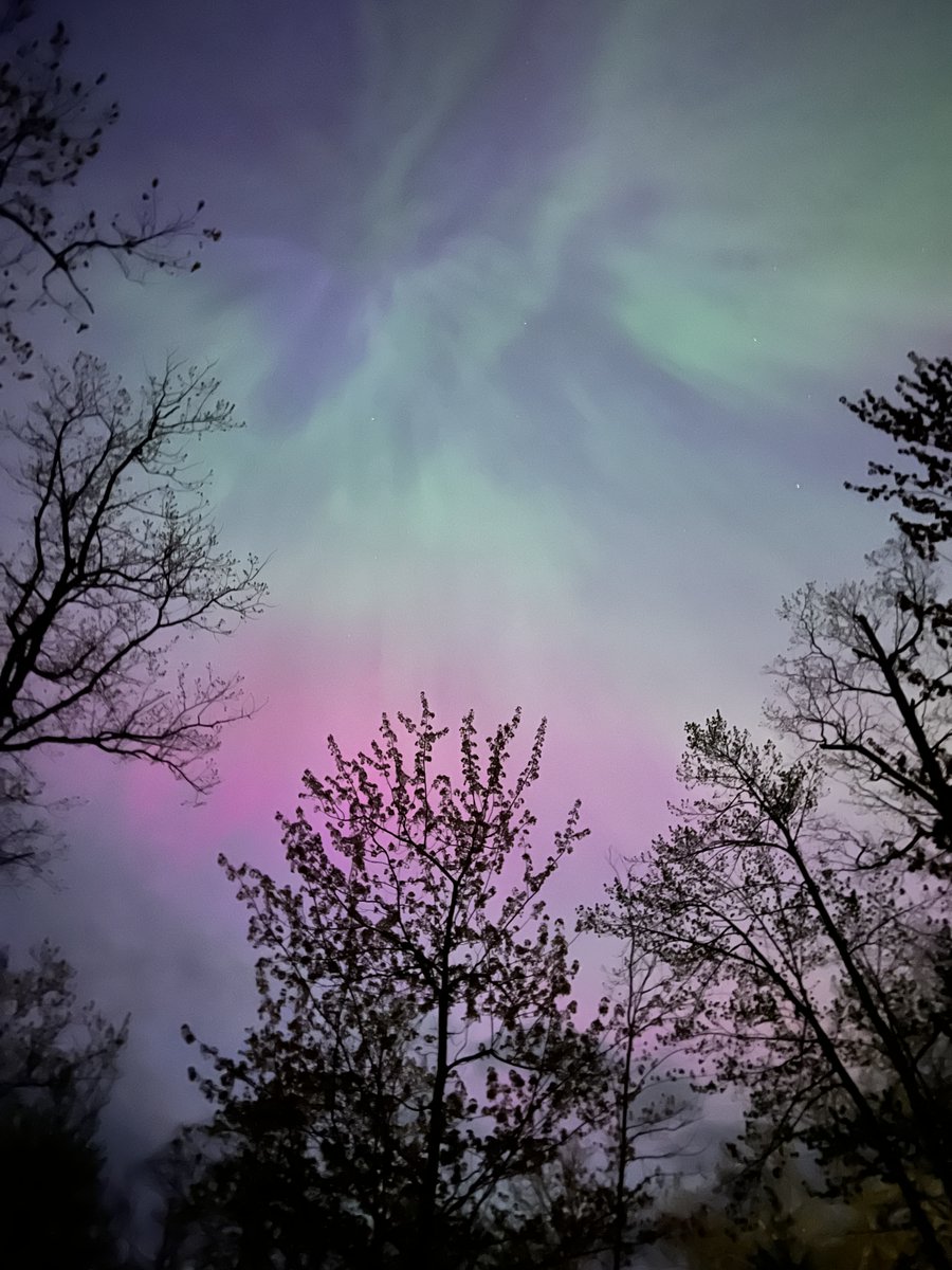 VAI_Education's tweet image. Never expected to see the northern lights so clearly in southern Michigan! Anyone else see this amazing light show in an unexpected place over the weekend???

#Grateful to be part of a community of #scienceeducators who geek out about this phenomenon as much as we do!