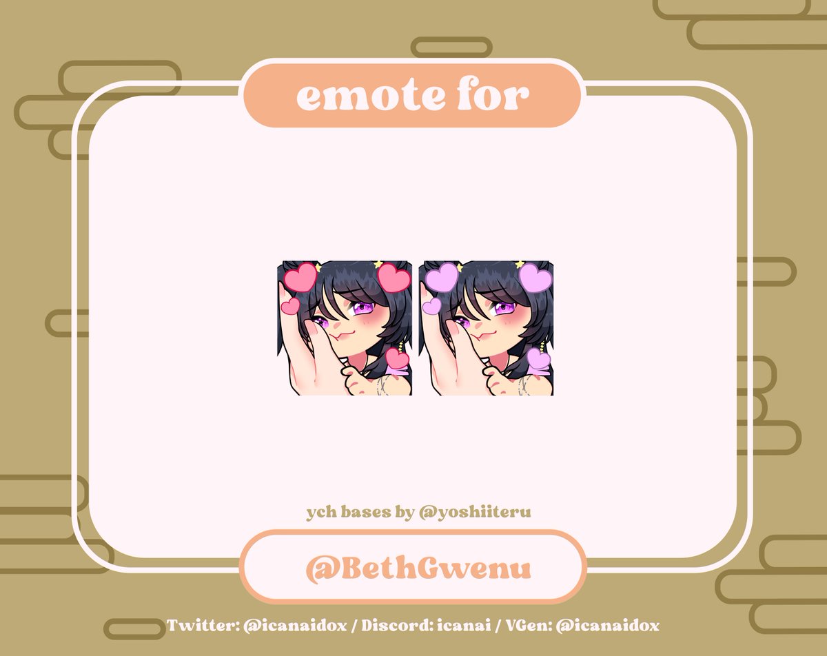 ☀️YCH EMOTE COMMISSION ☀️ ツ thank you for your trust on my work ♥ — 🔁 and ♥ are appreciated! cmm via vgen ★