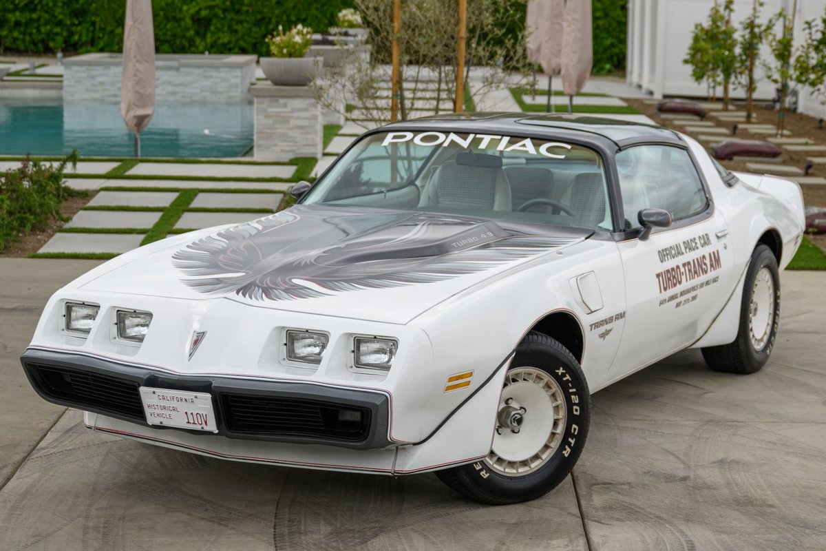 Now live at BaT Auctions: 1980 Pontiac Firebird Trans Am Indianapolis Pace Car Edition. bringatrailer.com/listing/1980-p…