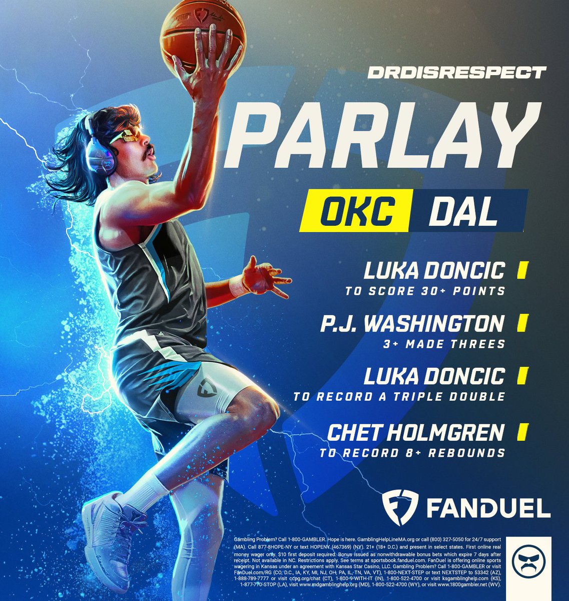Yes, you're seeing that right... I'm thinkin Luka gets a triple-double. @Fanduel We're leaning towards Dallas... obviously, and I think Luka's gonna dominate. Fanduel.com/Doc | #FanduelPartner