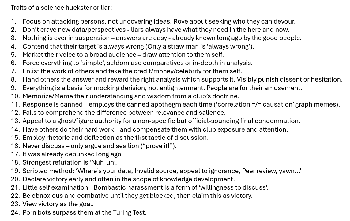 There is always a portion of humanity which is not very skilled at detecting malice - or rather, might even enjoy wallowing in it. This is for everyone else...