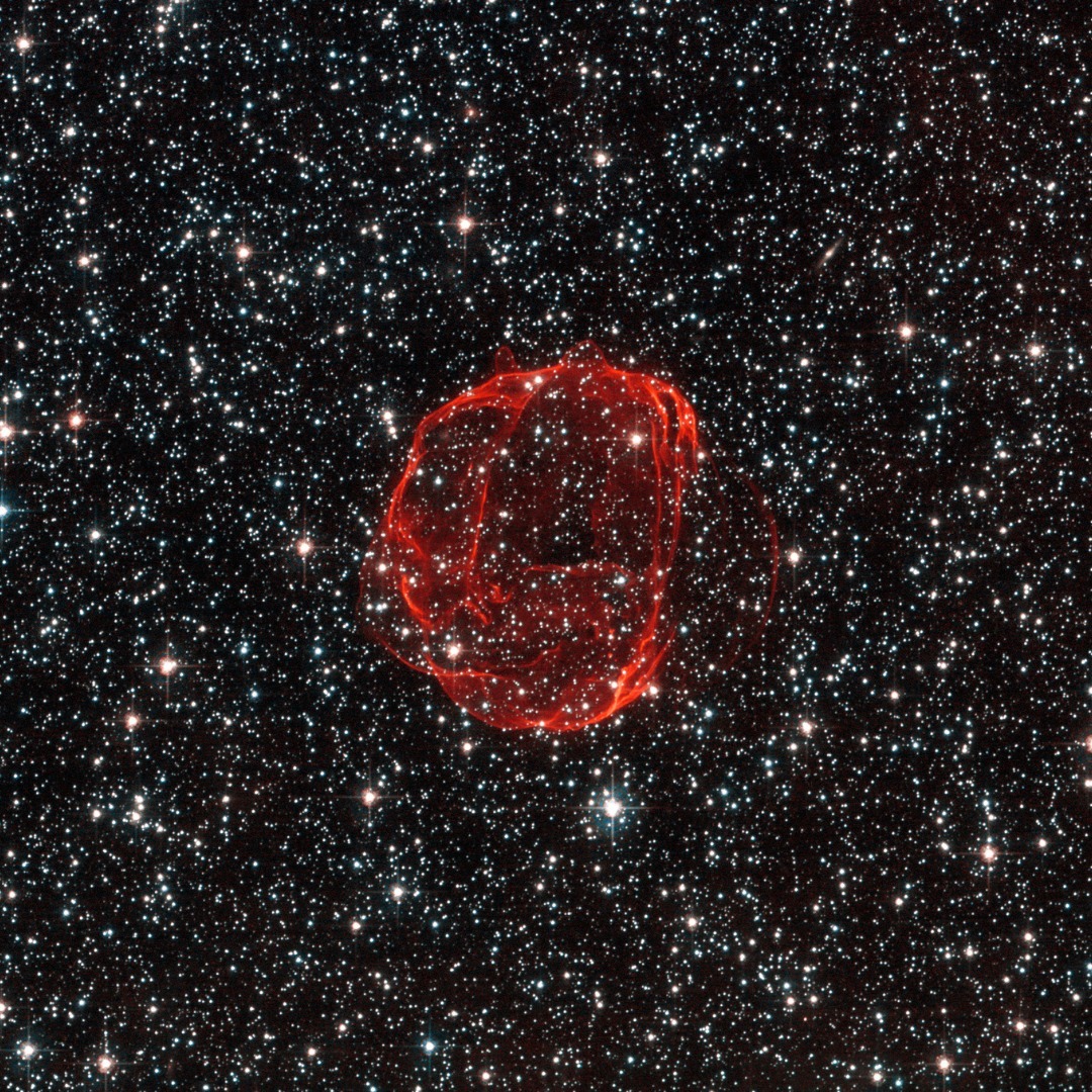 “But loving him was red…” 🌹

NASA shared this image of the supernova remnant SNR 0519, located over 150,000 light-years away in the constellation Dorado.

📷: NASA/IG

Visit gmanews.tv for more stories.