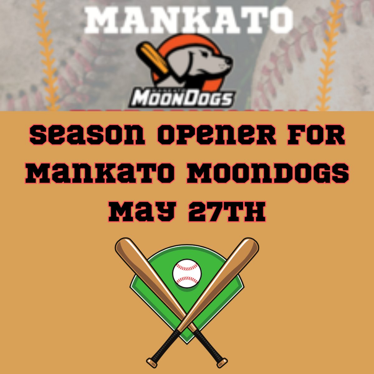 We're excited to see the Mankato Moondogs start their season on May 27th and thrilled to offer 15% off your stay with 4 dog pound tickets while supplies last! ⚾ Book today! bit.ly/3QzHH4L #seasonopener #Mankato #Moondogs