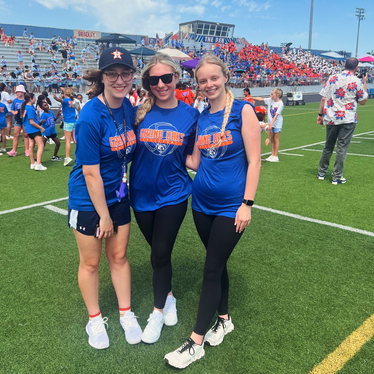 Grizzly Games 2024! 🧡💙🐻 We loved helping our 4th grade Grizzlies with their field day!!